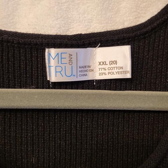 Knit tank Top with side Ties - Picture 3 of 5